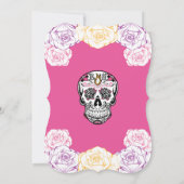 Zoete 16 dag van de uitnoeping van de schedel van  kaart (Achterkant)