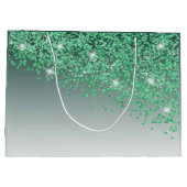 Zoete 16 Emerald Geur Groene Glitters Groot Cadeauzakje (Achterkant)