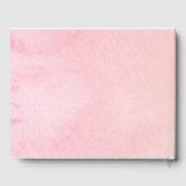 Zoete 16-gastboek Hot Pink Floral Gastenboek (Achterkant)