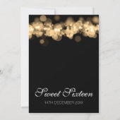 Zoete 16 goudkoorts Goudkeh-lampjes Kaart (Achterkant)