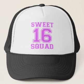zoete 16 gym t-shirts voor squad gym trucker pet