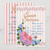 zoete 16-inktvisachtigen en -strepen kaart (Voorkant / Achterkant)