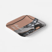 Zoete 16 Mocha Bruine Bord – Aangepaste tekst/foto (Gebogen)