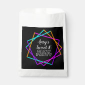 Zoete 16 Neon Glow in the Dark Bars Birthday Bedankzakje (Voorkant)