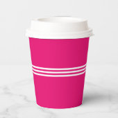 Zoete 16 op de Pink Birthday Party Papieren Bekers (Achterkant)