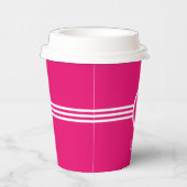 Zoete 16 op de Pink Birthday Party Papieren Bekers (Rechts)