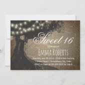 Zoete 16 pagina met tekenreekslampjes Oude pagina Kaart (Voorkant)