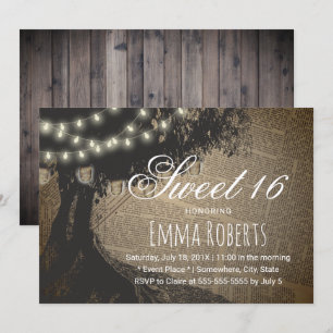 Zoete 16  pagina met tekenreekslampjes Oude pagina Kaart