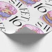 Zoete 16-pakpapier cadeaupapier (Hoek)