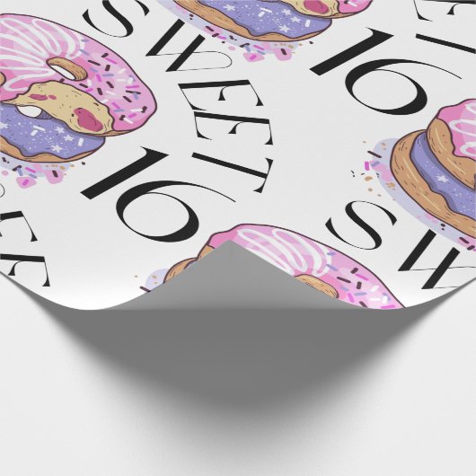 Zoete 16-pakpapier cadeaupapier (Hoek)