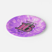 Zoete 16 papieren Borden Bordje (Gekanteld)