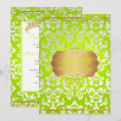 Zoete 16/prinses/pareldemper kaart (Voorkant / Achterkant)