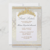 Zoete 16/prinses/pareldemper kaart (Achterkant)