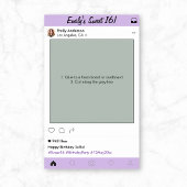 Zoete 16 Quinceanera Feest Prop Fotohokje Frame Poster