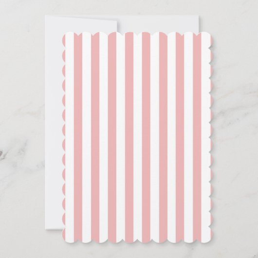 Zoete 16 roze rozen kaart (Achterkant)