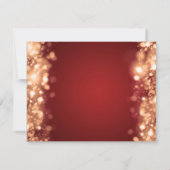 Zoete 16 "Save the Date" (Opslaan van datum) Rood  Save The Date (Achterkant)