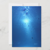 Zoete 16 strand Starfish Seashells underwater Kaart (Achterkant)