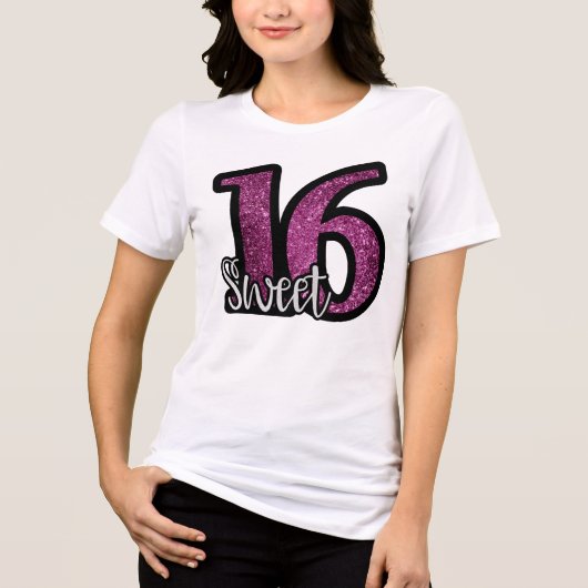 ZOETE 16 T-SHIRT (Voorkant)
