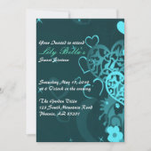 Zoete 16 uitnodiging op zaterdag (Voorkant)