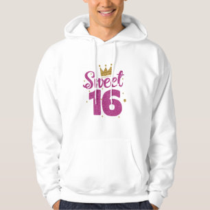 Zoete 16 verjaardag hoodie