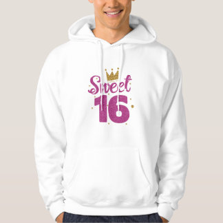 Zoete 16 verjaardag hoodie