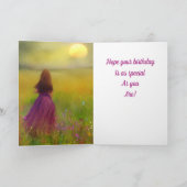 Zoete 16 verjaardag kaart (Binnen)