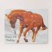 Zoete 16 verjaardag. legpuzzel (Horizontaal)