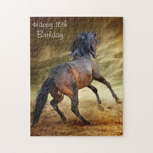 Zoete 16 verjaardag. legpuzzel (Verticaal)