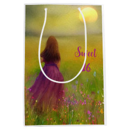 Zoete 16 verjaardag medium cadeauzakje