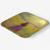 Zoete 16 verjaardag papieren bordje (Gebogen)