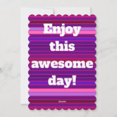 Zoete 16-verjaardagskaart feestdagenkaart (Achterkant)