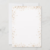 Zoete 16 witte goudballonnen kaart (Achterkant)