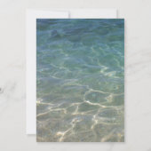 Zoete 16 zomerstrand Moderne Confetti Stippen Kaart (Achterkant)