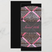 Zoete 16e Bladwijzer Kaart (Voorkant / Achterkant)