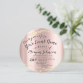 Zoete 16e Confetti Roos 15e verjaardag Kaart (Staand voorkant)