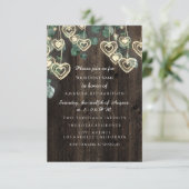 Zoete 16e verjaardag BRUIDS Jurk Groen Rustiek Hou Kaart (Staand voorkant)