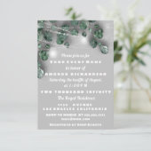 Zoete 16e Vrijgezellenfeest LichtenJAR Eucalyptus Kaart (Staand voorkant)