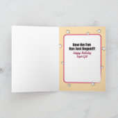 Zoete 1 Birthday Kaart voor kinderen (Binnen)