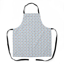 Zoete 50s Retro Rosebud Blauwe Ginghamruit