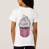 Zoete Aanzoek Cupcake T-shirt (Achterkant)