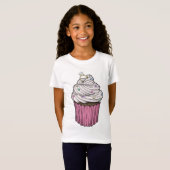 Zoete Aanzoek Cupcake T-shirt (Voorkant volledig)
