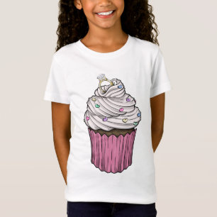Zoete Aanzoek Cupcake T-shirt