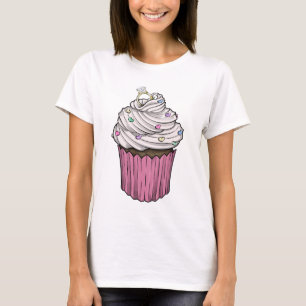Zoete Aanzoek Cupcake T-shirt
