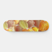 Zoete aardappel- en taro-baldessert skateboard (Horizontaal)