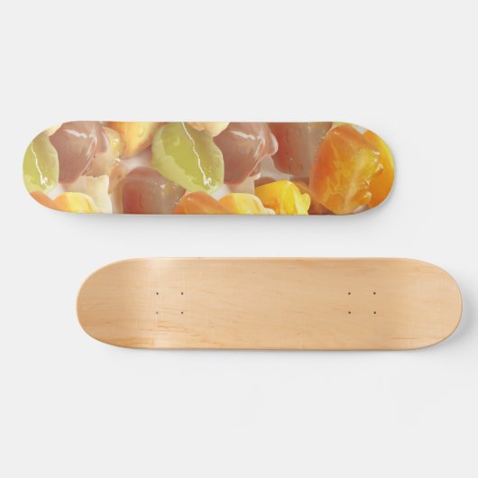 Zoete aardappel- en taro-baldessert skateboard (Horizontaal)