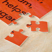 Zoete aardappel legpuzzel (Zijkant)