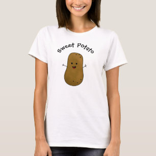 Zoete aardappel t-shirt