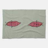 Zoete aardappel Yam Yams Aardappelen, gebrand Theedoek (Horizontaal)