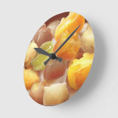 Zoete aardappelen en taro Ball-dessert Ronde Klok (Hoek)