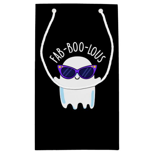 Zoete aardappelen Funny Food Pun Dark BG Klein Cadeauzakje (Achterkant)